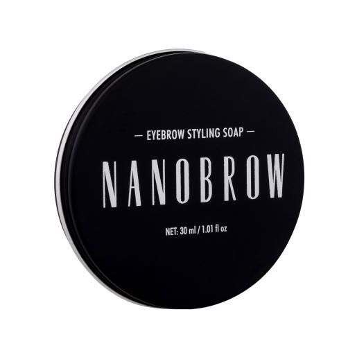 Nanobrow eyebrow styling soap sapone in gel per sopracciglia 30 g