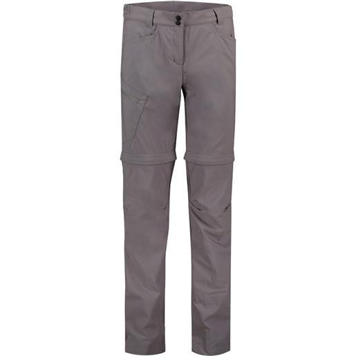 Loeffler zip-off comfort stretch light pants grigio 34 / regular donna
