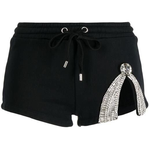 AREA shorts con decorazione - nero
