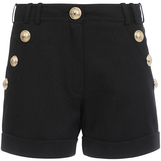 Balmain shorts corti - nero