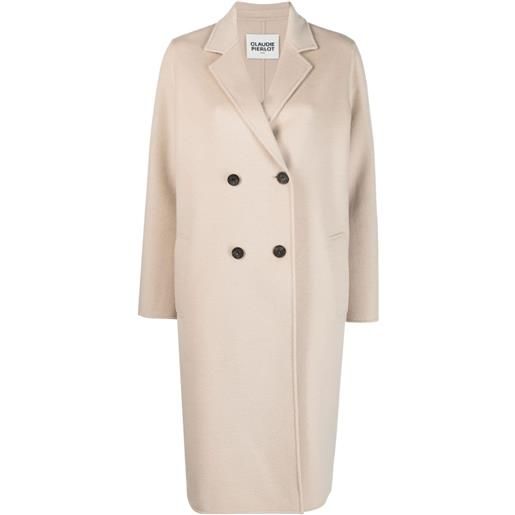 Claudie Pierlot cappotto doppiopetto - toni neutri