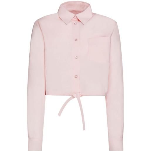 Marni camicia crop - rosa