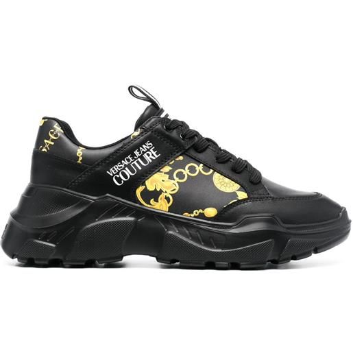 Versace Jeans Couture sneakers con stampa - nero