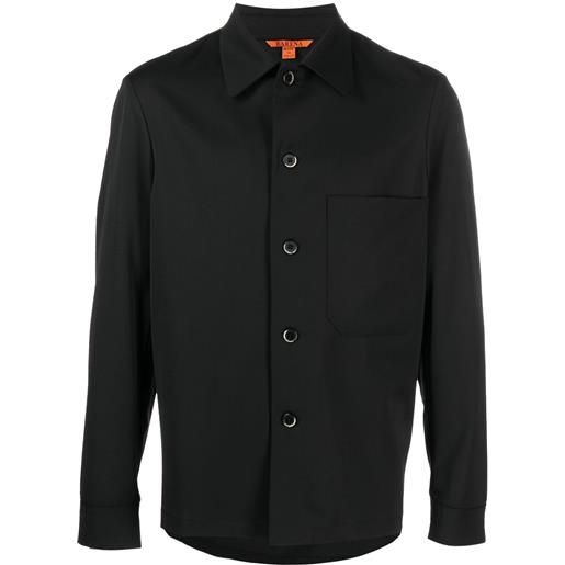Barena giacca-camicia - nero