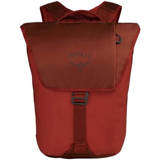 Osprey transporter flap backpack rosso