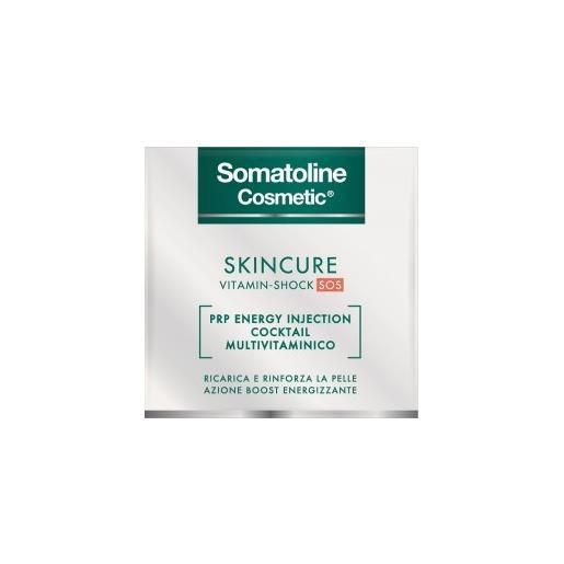 Somatoline cosmetic skincure vitamin shock sos crema viso energizzante 40 ml