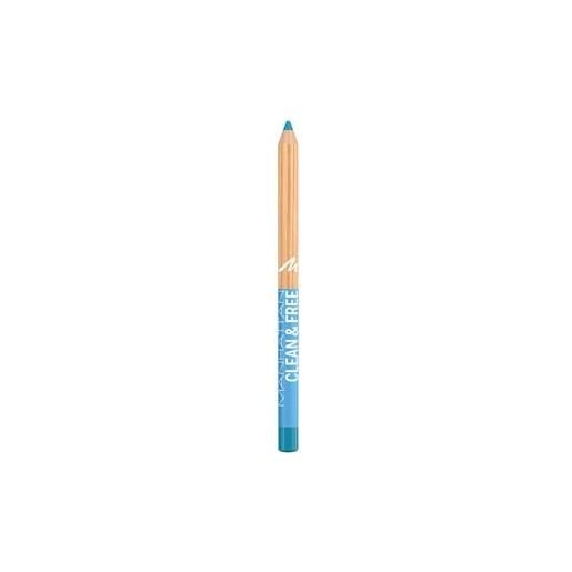 Manhattan make-up occhi clean + free eyeliner pencil 006 anime blue