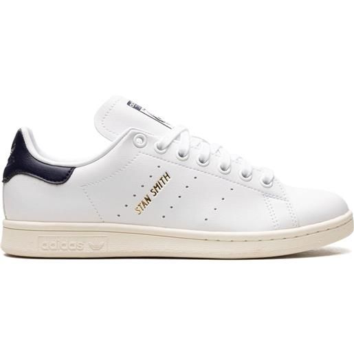 adidas sneakers stan smith in pelle - bianco