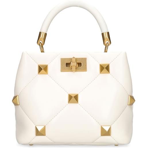 VALENTINO GARAVANI borsa piccola roman stud in pelle