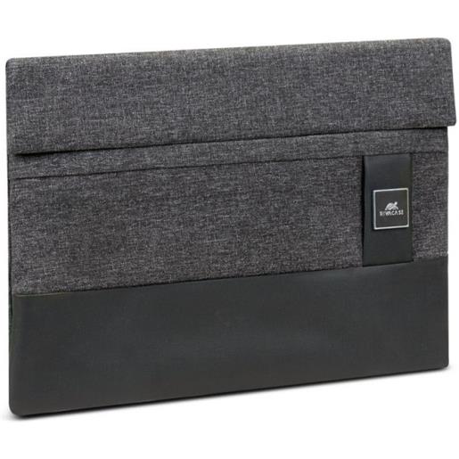 Rivacase 8802 borsa per laptop 33.8 cm (13.3") custodia a tasca nero, grigio