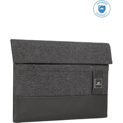 Rivacase 8803 black melange borsa per laptop 33.8 cm (13.3") custodia a tasca nero