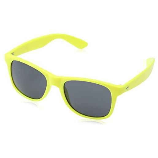 MSTRDS groove shades gstwo, occhiali da sole unisex-adulto, giallo fluo, taglia unica