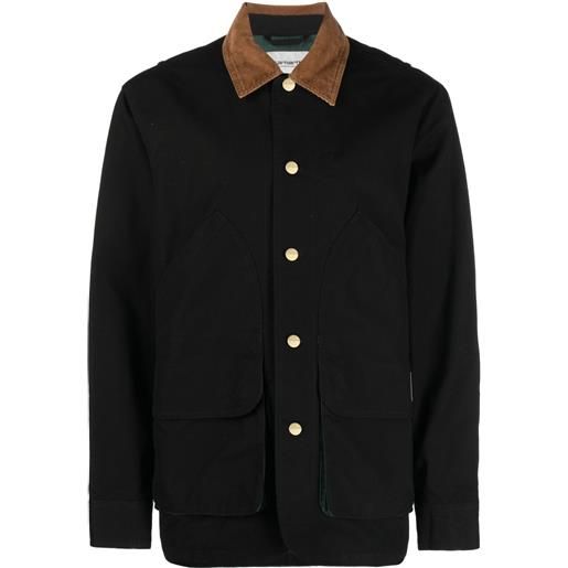 Carhartt WIP giacca-camicia con inserti - nero