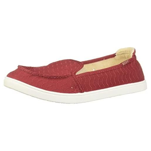 Roxy minnow-scarpe da ginnastica, donna, rosso exc, 37.5 eu