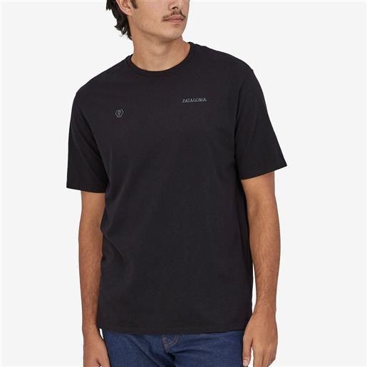 Patagonia t-shirt Patagonia forge mark responsibili - nero s / nero