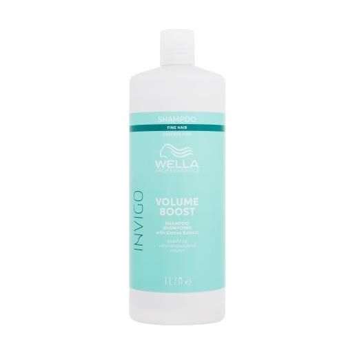 Wella Professionals invigo volume boost 1000 ml shampoo volumizzante per donna