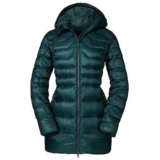 Schöffel down auckland parka, donna, muschio marino, 36