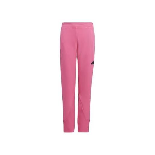 adidas ik5714 ik5714 pantaloni sportivi unisex bambino pink fusion taglia 1314
