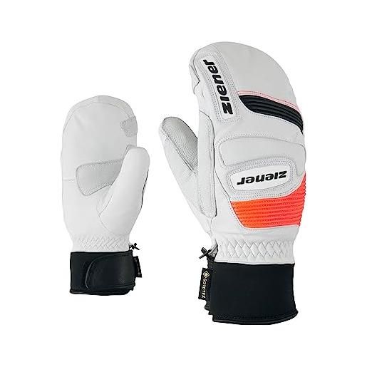 Ziener gloves guardi - guanti da sci, da uomo, uomo, 801062, bianco, 9.5