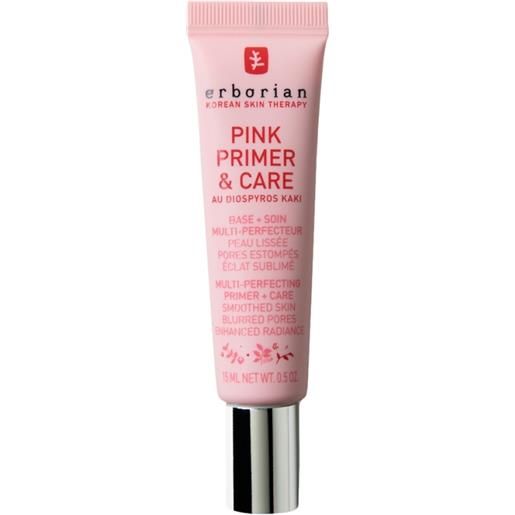 Erborian base per il make-up. Pink primer & care (multi-perfecting primer + care) 15 ml