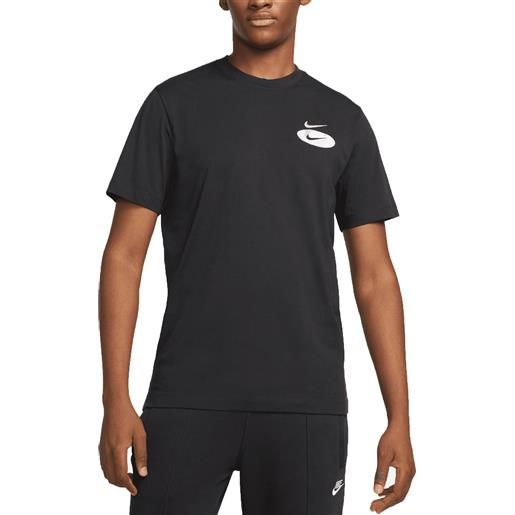 Nike t-shirt da uomo swoosh league nera