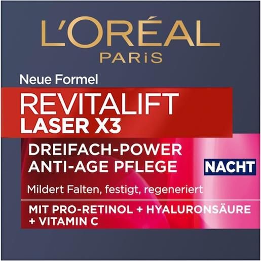 L'Oréal Paris cura del viso giorno e notte trattamento notte anti-aging laser x3
