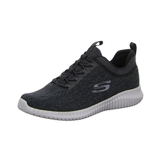 Skechers elite flex hartnell, scarpe da ginnastica uomo, nero schwarz black grey, 40 eu