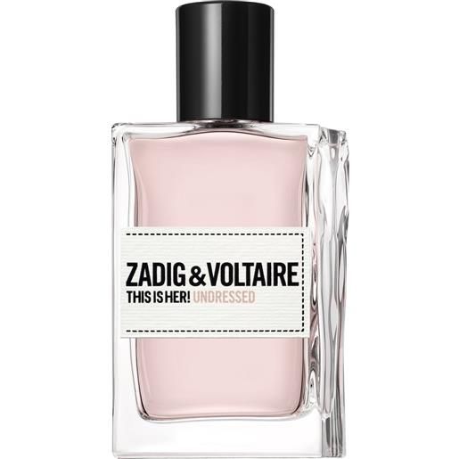 Zadig&Voltaire undressed 50ml eau de parfum