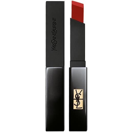 Yves Saint Laurent rouge pur couture the slim velvet radical rossetto mat, rossetto 305 orange surge