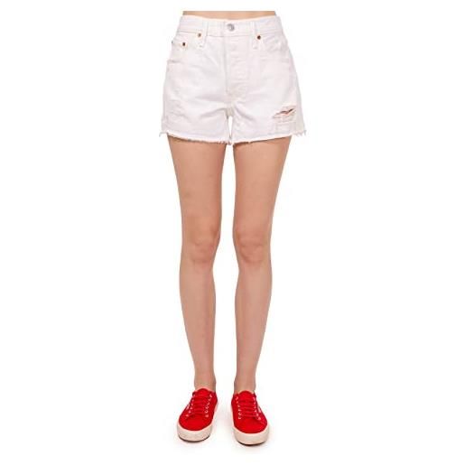 Levi's 501 original shorts, pantaloncini di jeans donna, oxnard athens mid short, 25w