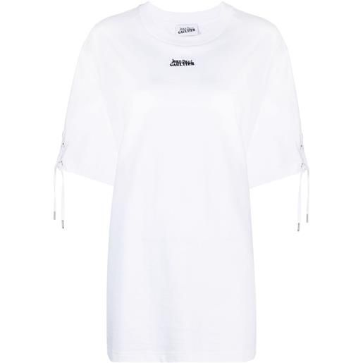 Jean Paul Gaultier t-shirt con stampa jpg - bianco