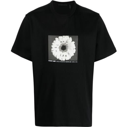 Helmut Lang t-shirt con stampa - nero