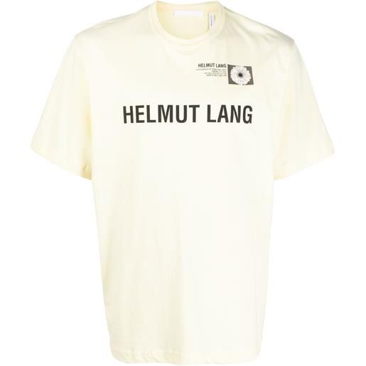 Helmut Lang t-shirt con stampa - giallo