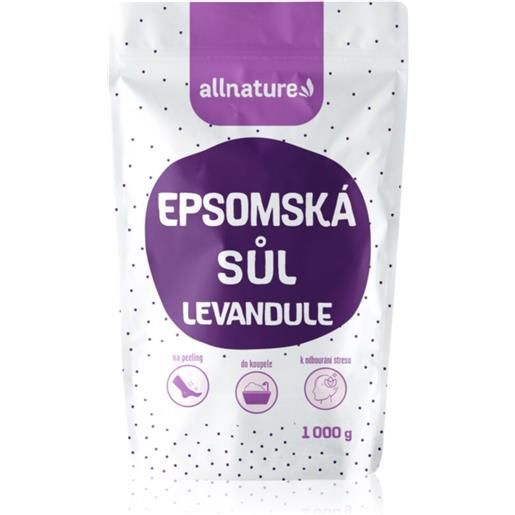 Allnature epsom salt lavender 1000 g