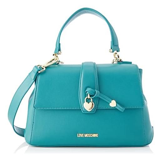 Love Moschino jc4331pp0fkb0, borsa a mano, donna, verde, taglia unica