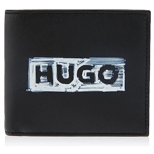 HUGO brock_4 cc coin uomo wallet, black1
