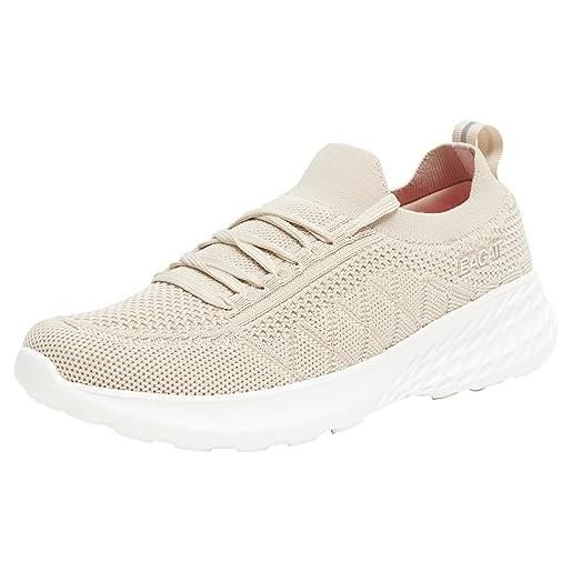 BAGATT sneaker, scarpe da ginnastica donna, beige, 36 eu