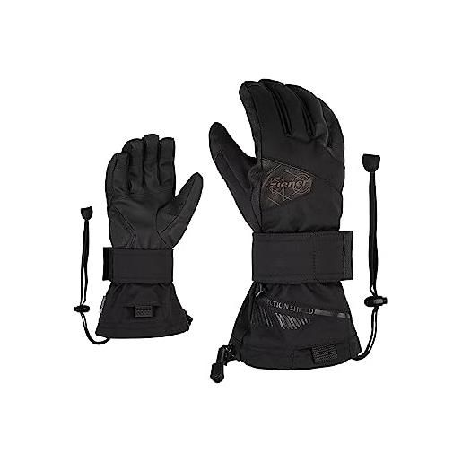 Ziener Gloves Mare - Guanti da Snowboard, da Uomo, Uomo, 801706, Nero HB, 7  : : Moda