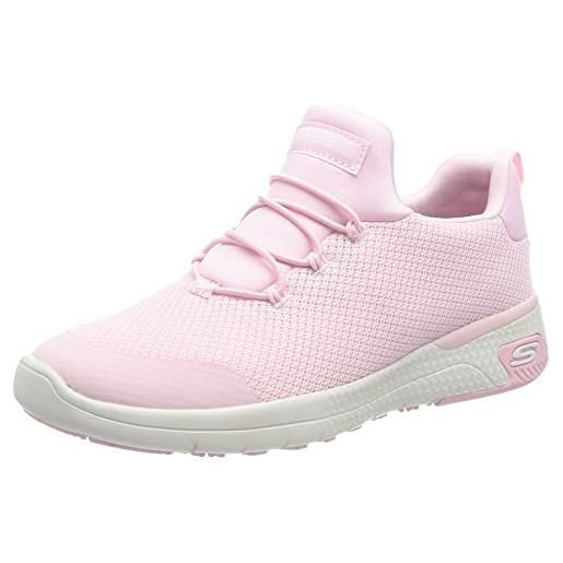 Skechers marsing - waiola sr, sneaker donna, lt pink mesh water stain repellent, 36.5 eu