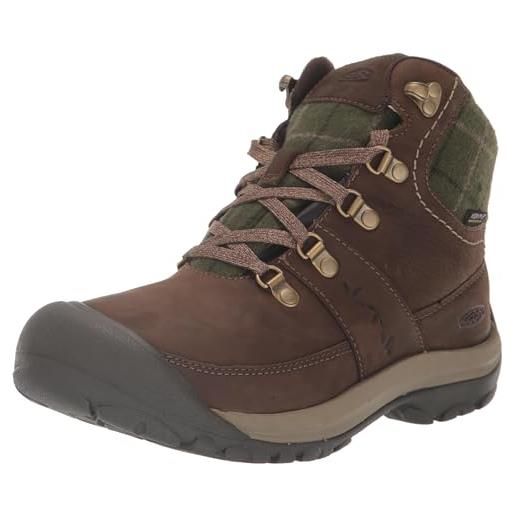 KEEN kaci 3 winter mid impermeabile, stivali da escursionismo donna, tartaruga tartaruga rosso, 35 eu