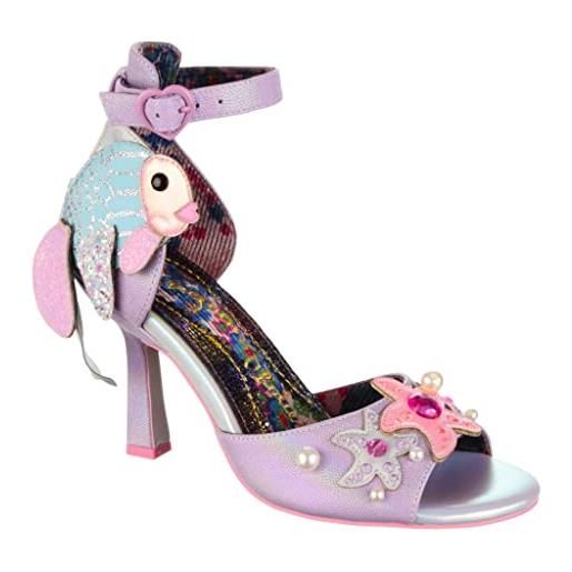 Irregular Choice così pescato, scarpa corte donna, lavanda, 42 eu