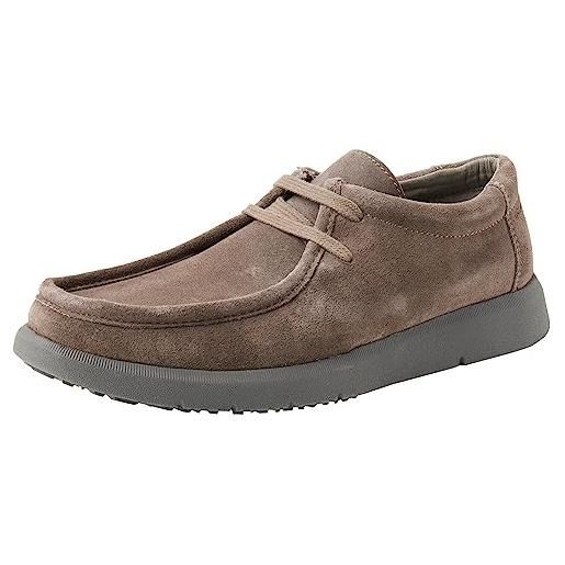 Geox u errico a, mocassini uomo, grigio (dove grey), 39 eu