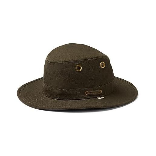 Tilley hemp hat cappello da sole, green olive, 7.125 unisex-adulto