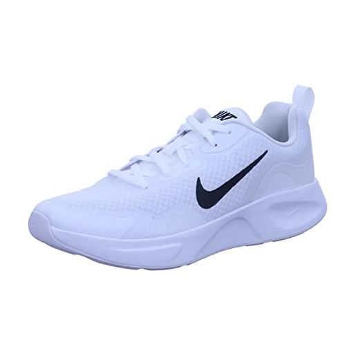 Nike wearallday, scarpe da corsa donna, bianco (bianco/nero), 38.5 eu