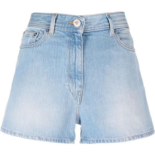 Versace shorts denim - blu