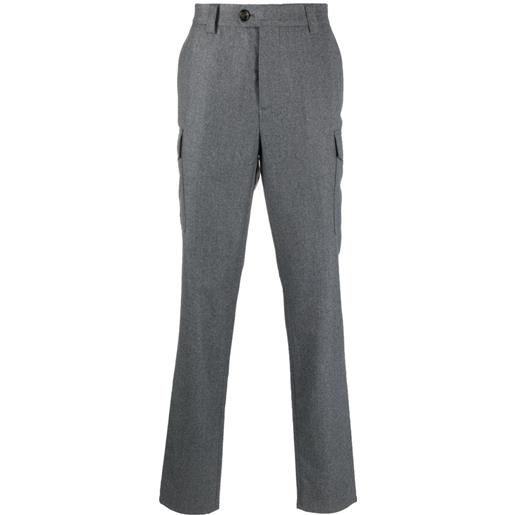 Brunello Cucinelli pantaloni dritti - grigio