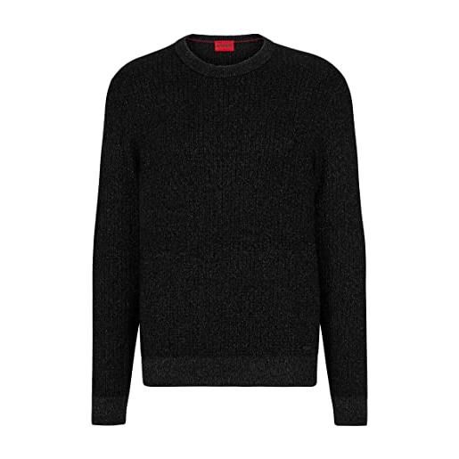 HUGO schiq knitted_sweater, nero1, xl uomo