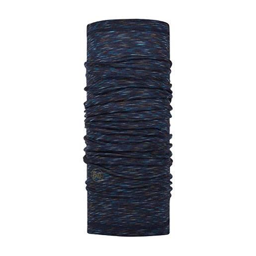 Buff merino lightweight tube scarf 1178197881000, unisex scarf, navy
