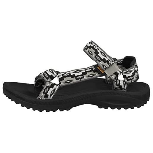 Teva winsted, sandali a punta aperta donna, multicolore (monds black multi mbcm), 41 eu