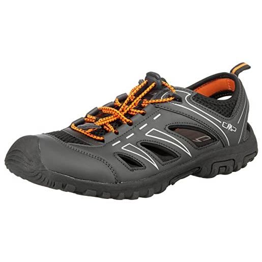 CMP aquarii 2.0 hiking sandal, sandalo sportivo uomo, nero, 46 eu